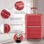 Luggage Sets 4 Piece PP Lightweight & Durable Expandable Suitcase