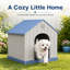 All-Weather Plastic Small Dog House-1673627379