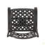 Tabouret pivotant en fonte d'aluminium
