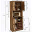 Garde-manger avec tablettes, portes