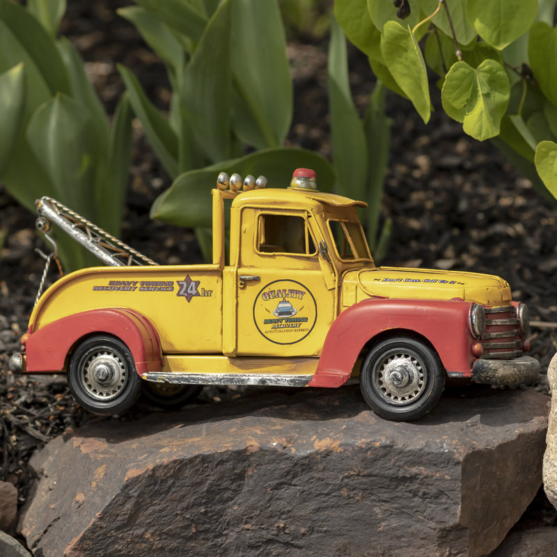 Antonese Transportation Model Car Or Vehicle, Yellow/Red