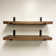 Calheme Rustic Shelves With J Brackets
