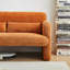 Causeuse moderne avec coussin de soutien-1032225005