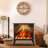 Freestanding Fireplace With Electronic Temperature Control