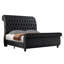 Lit-bateau tapissier Velvet-1141369365