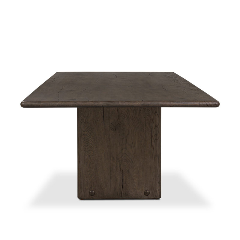 Marcon Dining Table-Grey Reclaimed French Oak, Gray Reclaimed French Oak