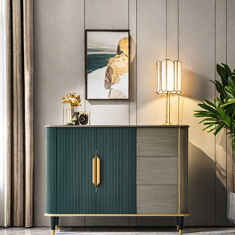 Armoire d'appoint moderne et luxueuse