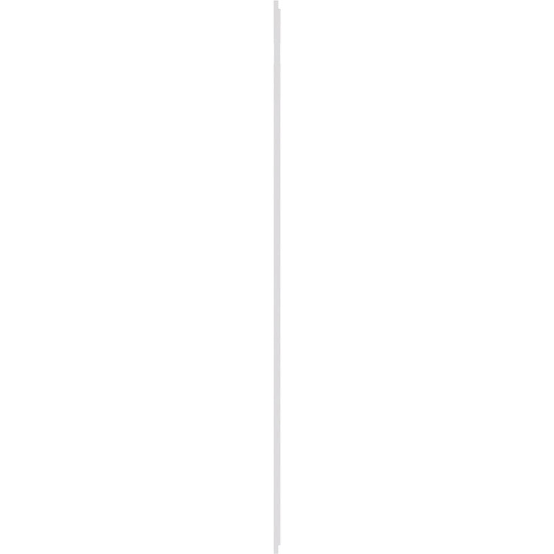 32.25'' H x 94.5'' W x 0.38'' D Expanded Cellular PVC Wainscot Panelling