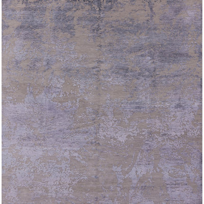 Tapis mauve à motif abstrait Boothville