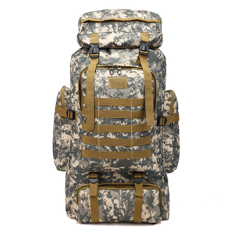 Nylon Picnic Backpack, Gray