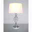 Colten Chrome Crystal Decorative Modern Table Lamp-112867469