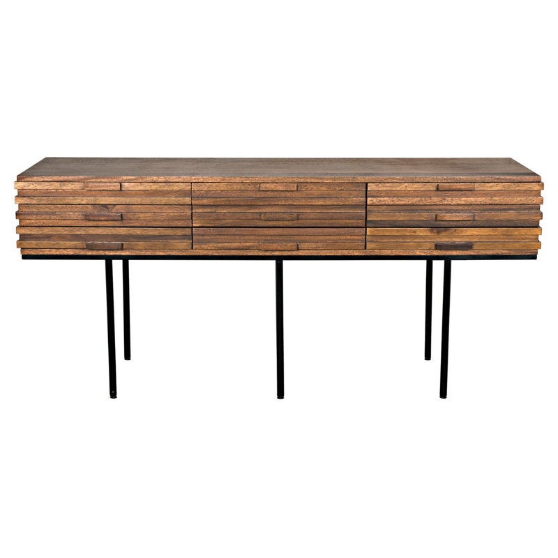 Zodiac 73'' W Solid Wood Sideboard