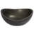 Eden Bath 12.75'' Black Stone Oval Bathroom Sink