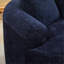 Causeuse courbée, petit canapé en chenille avec 3 coussins, canapé profond pour appartement, salon, aucun assemblage requis-950950178-950950180