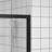 44 - 48" Adjustable Width Aluminum Frame Double Sliding Shower Door With Mute Rollers, Reversible Mounting Design Option-124249860
