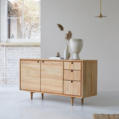 Jonàk 57.09 " W Solid Wood Sideboard