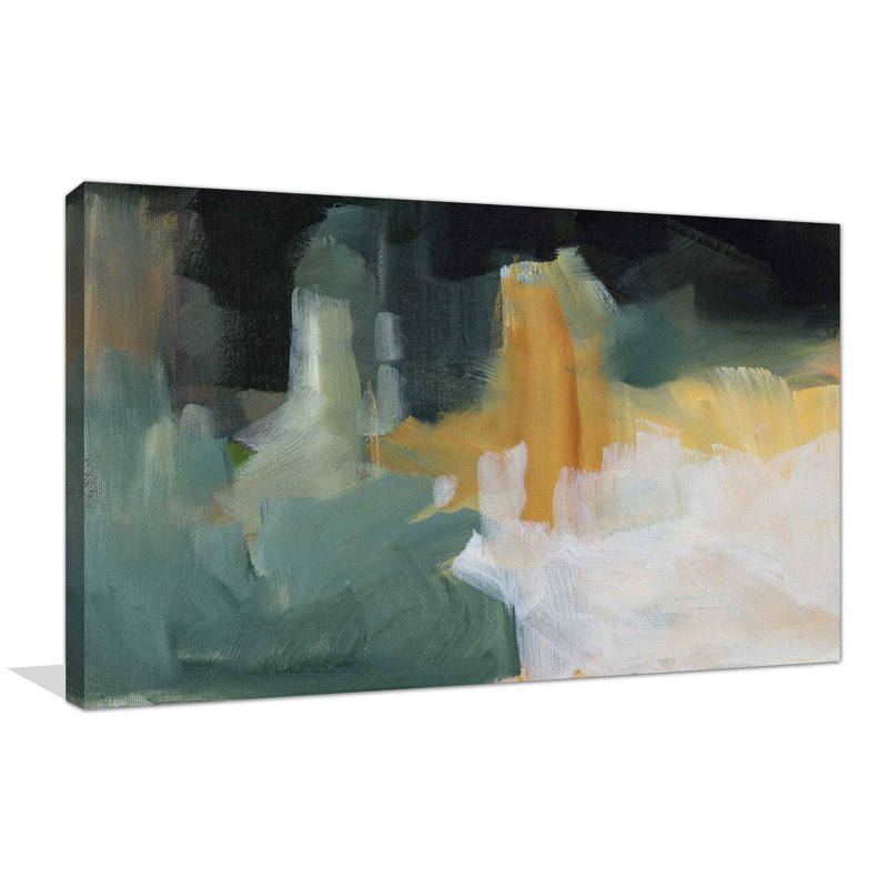Remembrance Square II - Reproduction d'art sur toile tendue, H 18 po x l 40 po x P 1 po