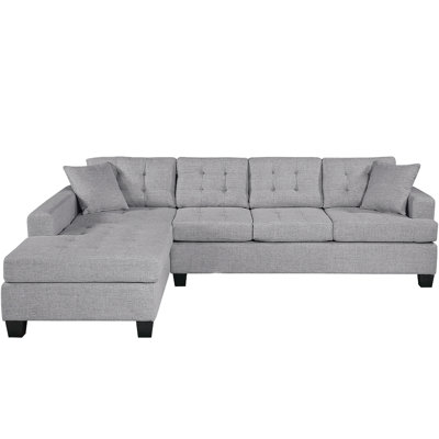Folden Upholstered L-Shaped Sectional