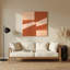 Minimalisme 27, art mural en métal beige-761198210