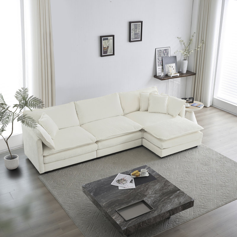 Canapé modulaire Comfy, Blanc