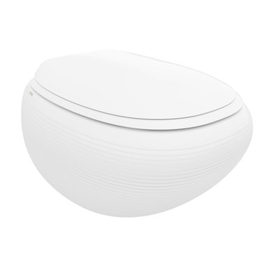 Strata Rimless Wall-Hung Toilet - 52cm