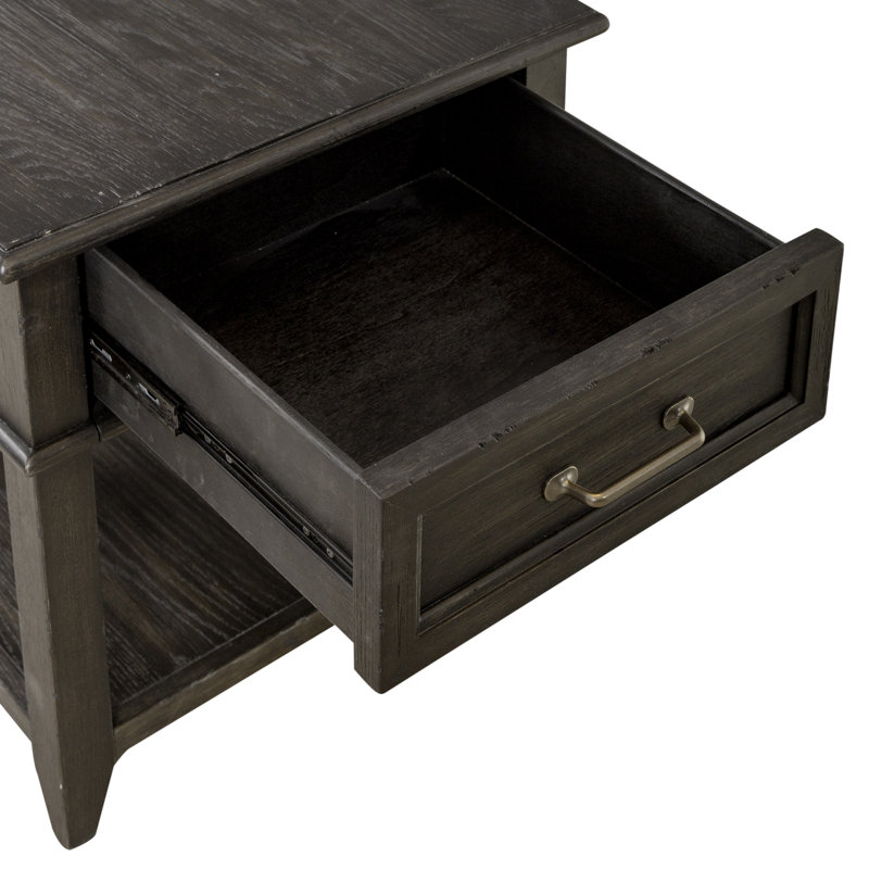 Odysseus End Table with Storage