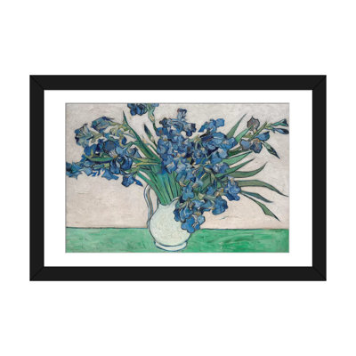 «Irises, 1890» par Vincent Van Gogh, reproduction sur toile
