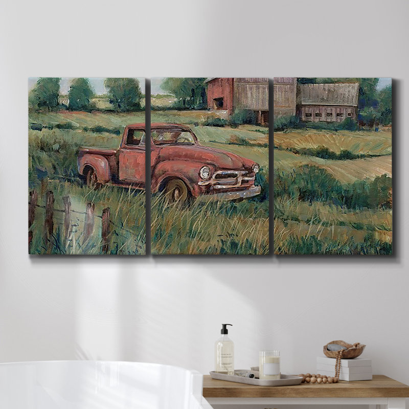 Monet - Toile encadrée à pièces multiples - 2878405C, H 60 po x l 120 po x P 2 po