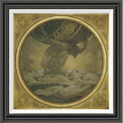 " Atlas And The Hesperides, 1922 " by John Singer Sargent