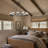 48" Dimmable Round Glass Shade Chandelier-111203649