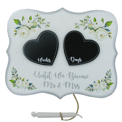 Magnetic Chalkboard Bulletin Board