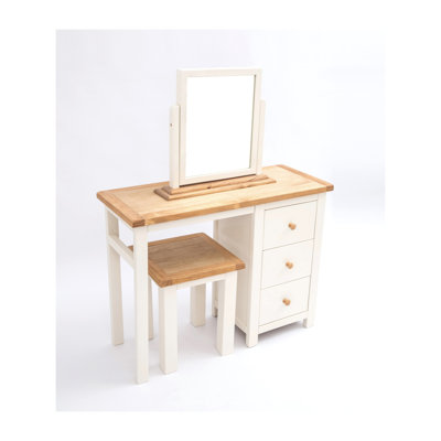 Pompey Dressing Table with Mirror