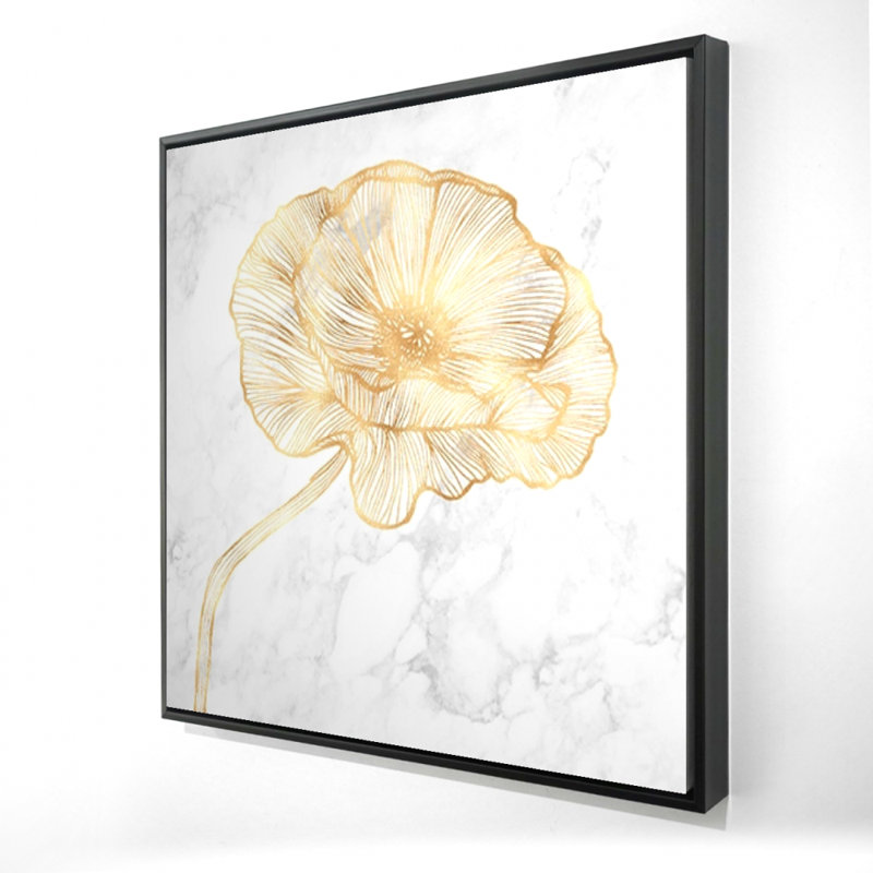 " Golden Poppy Flower "