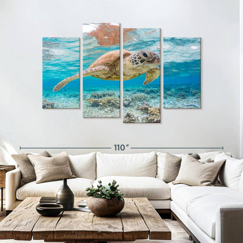 Brampt des îles Galapagos, tortue, H 54 po x l 84 po