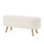 Banc de rangement avec repose-pieds ovale Luxury-139923766