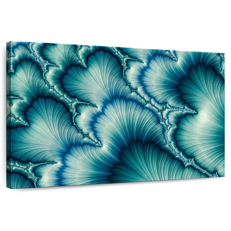 Avery Petals Digital Abstract, 26" H x 39" W