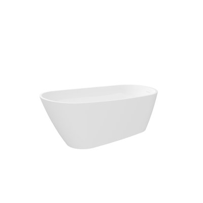 66.5'' x 29.7'' Freestanding Soaking Acrylic Bathtub