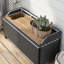Banc de rangement en osier Angelah Tides-68821492
