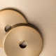 Alto 2 Light Dimmable Flush Mounted Sconce
