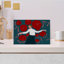 Dreaming Among Poppies Abstract Elegant Modern Poppy Nature Flower Wall Art