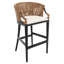 Tabouret de bar en bois massif Grifton (ensemble de 2)-526227860