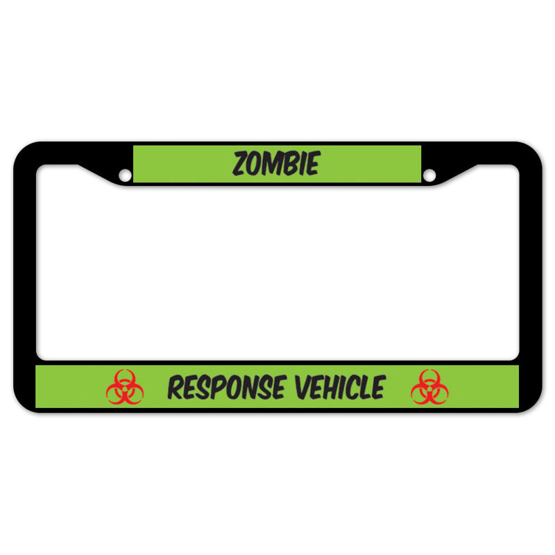 Zombie Response Vehicle Plate Frame