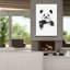 «Funny Panda» par Balazs Solti, art mural sur toile-699831004