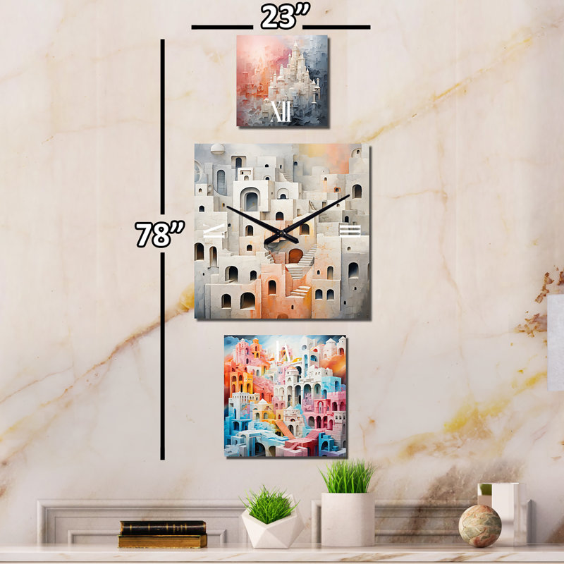 Mahau Metal Wall Clock
