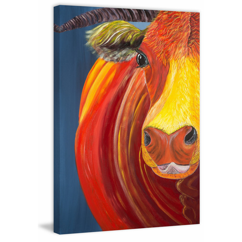 France Gilbert - Wrapped Canvas Painting, 152cm H x 101cm W