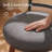 Modern Bar Stools Set of 3, 26" Thick Upholstered Barstools with Curved Frabic Backrest&Solid Wood Legs&Matte Metal Frame, Counter Height Bar Stools for Kicthen Island, Grey-331791079-331791074