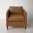 Clifford Genuine Leather Custom Armchair-1640942685