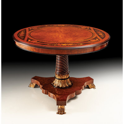 44" Pedestal Dining Table