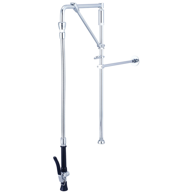 Central Brass Pull Down Kitchen Faucet