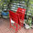 3 Piece Patio Bistro Set Of Foldable Square Table And Chairs-957595000